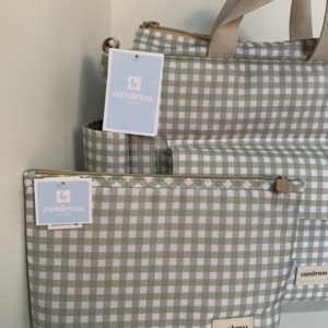 BOLSO MATERNAL CAMBRASS TÉ  VICHY